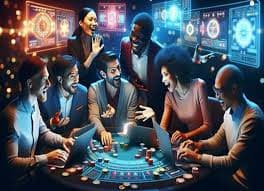 Pengguna Indonesia menjelajah Hold'em mobile